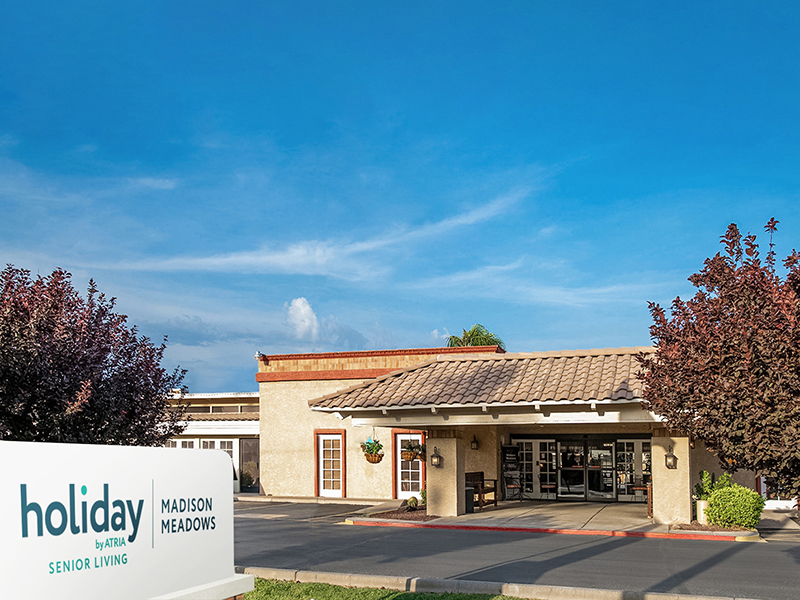 Exterior of Madison Meadows