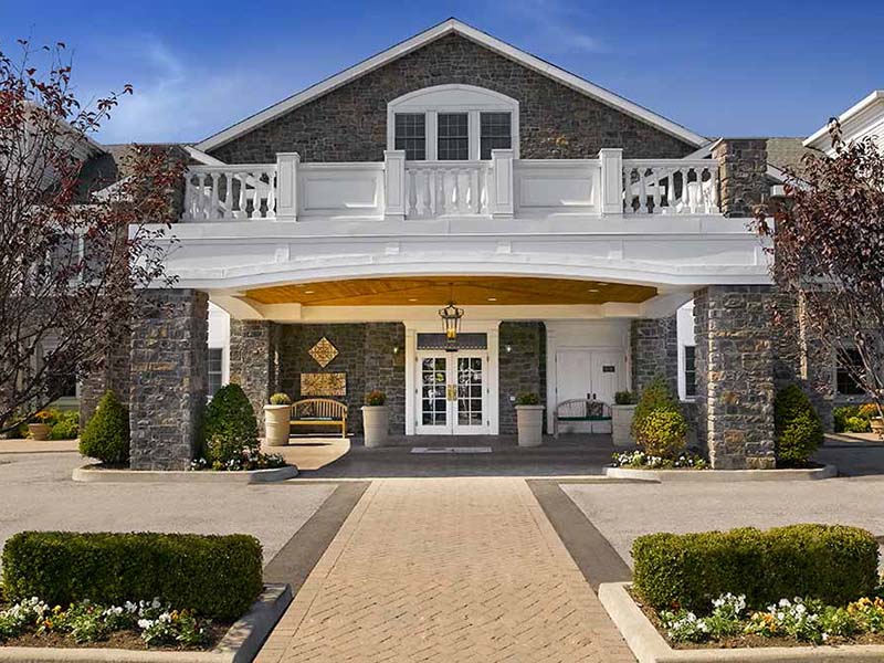 Atria Rye Brook exterior entrance