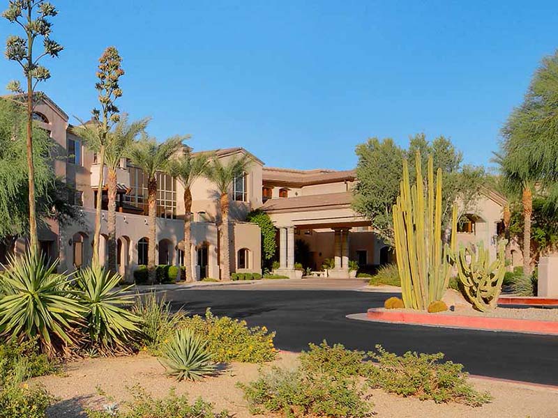 Atria Park of Sierra Pointe exterior entrance
